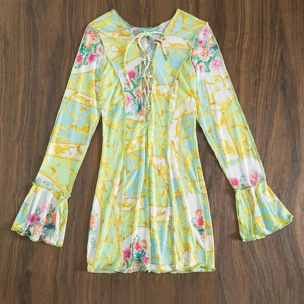 Sheer dress/cover up